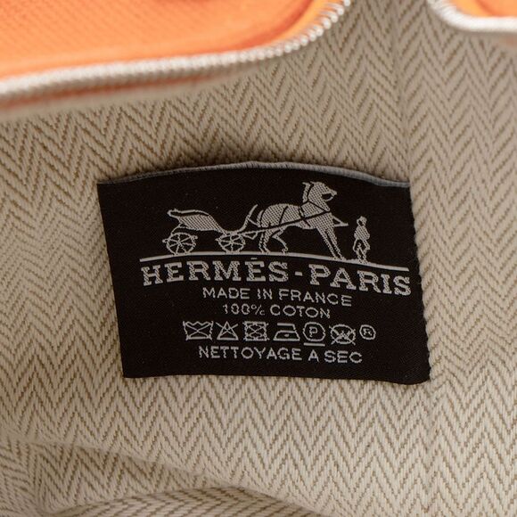 Hermes Canvas Bride-A-Brac Small Pouch - Picture 7 of 15